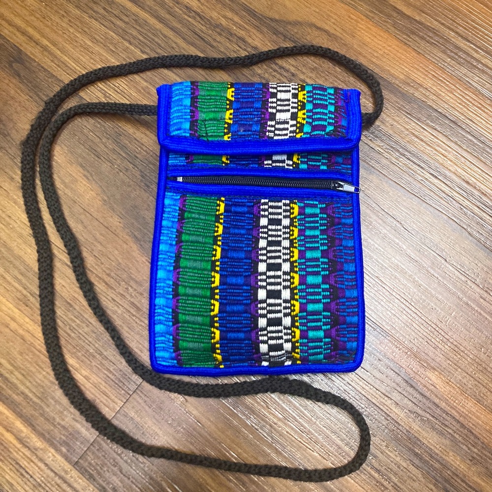 Handmade Crossbody Satchel iPhone size carrier wallet